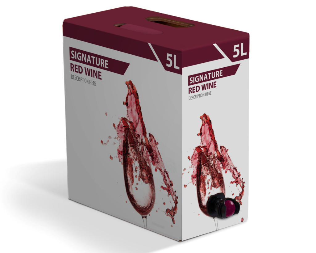 Red Wine in Fres Flow Bag in Box